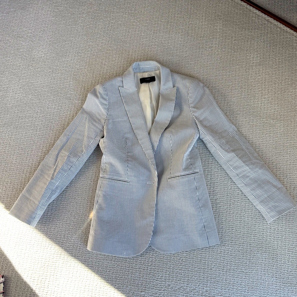 J. crew pinstripe blazer